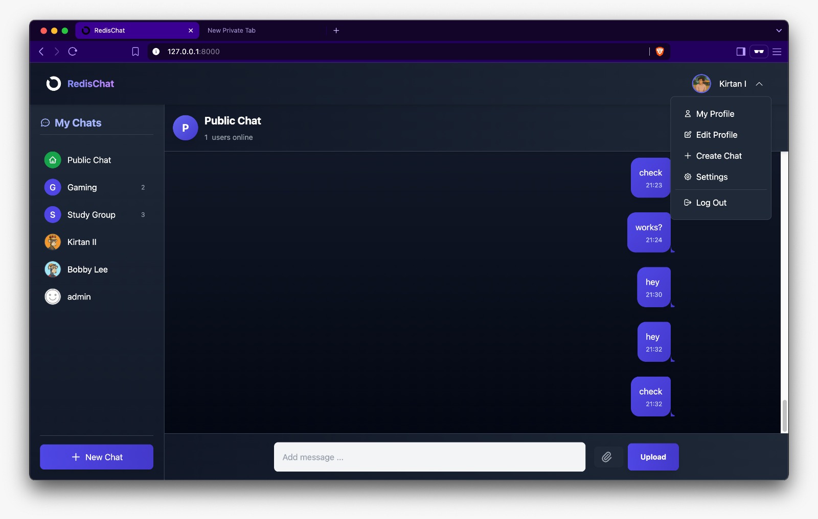 Real-Time Chat App